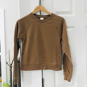 Brown Crewneck Sweatshirt H&M